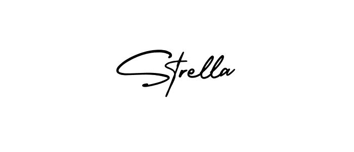 if you are searching for the best signature style for your name Strella. so please give up your signature search. here we have designed multiple signature styles  using AmerikaSignatureDemo-Regular. Strella signature style 3 images and pictures png