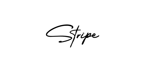 Similarly AmerikaSignatureDemo-Regular is the best handwritten signature design. Signature creator online .You can use it as an online autograph creator for name Stripe. Stripe signature style 3 images and pictures png