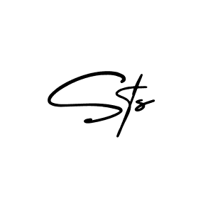 Create a beautiful signature design for name Sts. With this signature (AmerikaSignatureDemo-Regular) fonts, you can make a handwritten signature for free. Sts signature style 3 images and pictures png