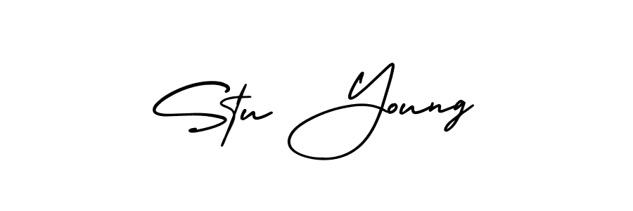 Also we have Stu Young name is the best signature style. Create professional handwritten signature collection using AmerikaSignatureDemo-Regular autograph style. Stu Young signature style 3 images and pictures png