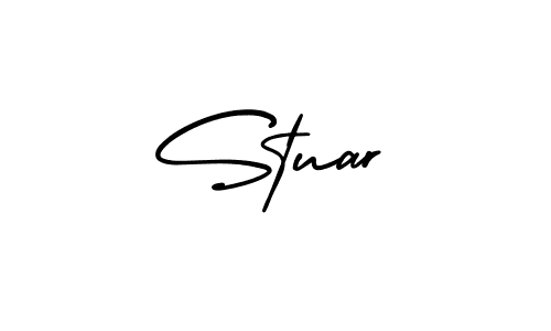 Use a signature maker to create a handwritten signature online. With this signature software, you can design (AmerikaSignatureDemo-Regular) your own signature for name Stuar. Stuar signature style 3 images and pictures png