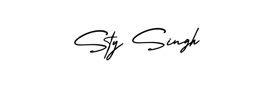 Check out images of Autograph of Sty Singh name. Actor Sty Singh Signature Style. AmerikaSignatureDemo-Regular is a professional sign style online. Sty Singh signature style 3 images and pictures png