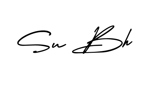 Also we have Su Bh name is the best signature style. Create professional handwritten signature collection using AmerikaSignatureDemo-Regular autograph style. Su Bh signature style 3 images and pictures png