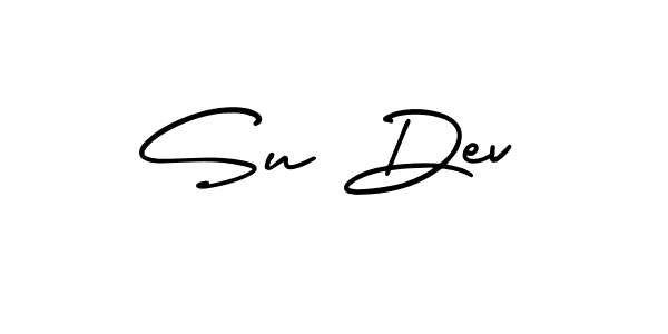 Su Dev stylish signature style. Best Handwritten Sign (AmerikaSignatureDemo-Regular) for my name. Handwritten Signature Collection Ideas for my name Su Dev. Su Dev signature style 3 images and pictures png