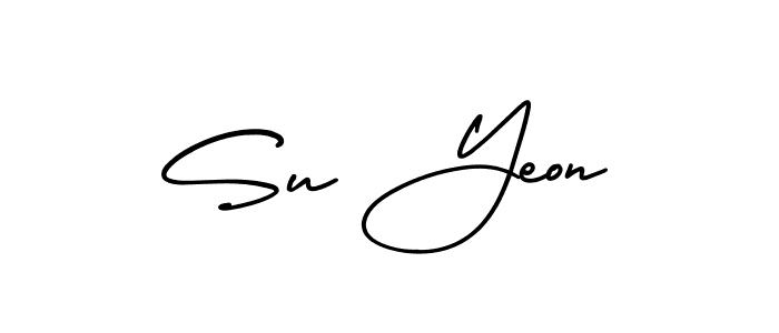 Best and Professional Signature Style for Su Yeon. AmerikaSignatureDemo-Regular Best Signature Style Collection. Su Yeon signature style 3 images and pictures png