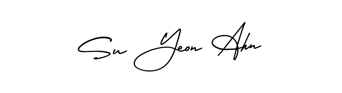 See photos of Su Yeon Ahn official signature by Spectra . Check more albums & portfolios. Read reviews & check more about AmerikaSignatureDemo-Regular font. Su Yeon Ahn signature style 3 images and pictures png