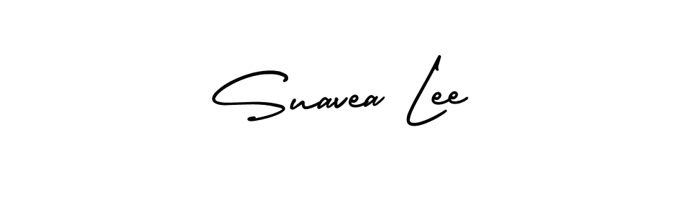 Similarly AmerikaSignatureDemo-Regular is the best handwritten signature design. Signature creator online .You can use it as an online autograph creator for name Suavea Lee. Suavea Lee signature style 3 images and pictures png