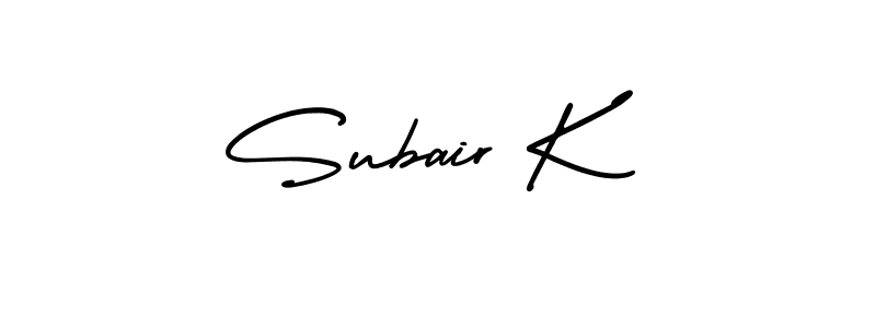 Here are the top 10 professional signature styles for the name Subair K. These are the best autograph styles you can use for your name. Subair K signature style 3 images and pictures png