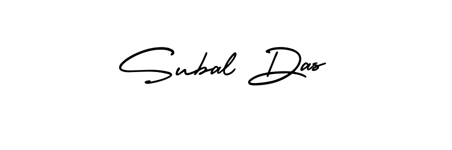 Use a signature maker to create a handwritten signature online. With this signature software, you can design (AmerikaSignatureDemo-Regular) your own signature for name Subal Das. Subal Das signature style 3 images and pictures png