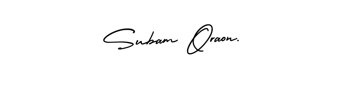 Make a beautiful signature design for name Subam Oraon.. Use this online signature maker to create a handwritten signature for free. Subam Oraon. signature style 3 images and pictures png