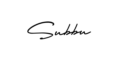 Design your own signature with our free online signature maker. With this signature software, you can create a handwritten (AmerikaSignatureDemo-Regular) signature for name Subbu. Subbu signature style 3 images and pictures png