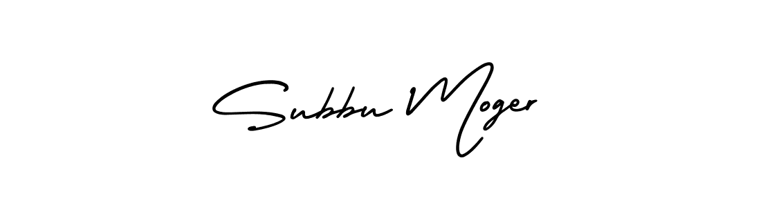 Also we have Subbu Moger name is the best signature style. Create professional handwritten signature collection using AmerikaSignatureDemo-Regular autograph style. Subbu Moger signature style 3 images and pictures png