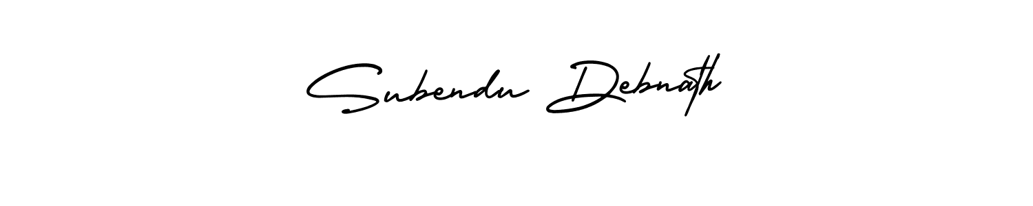 It looks lik you need a new signature style for name Subendu Debnath. Design unique handwritten (AmerikaSignatureDemo-Regular) signature with our free signature maker in just a few clicks. Subendu Debnath signature style 3 images and pictures png