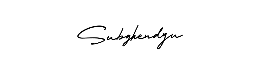 Make a beautiful signature design for name Subghendyu. Use this online signature maker to create a handwritten signature for free. Subghendyu signature style 3 images and pictures png