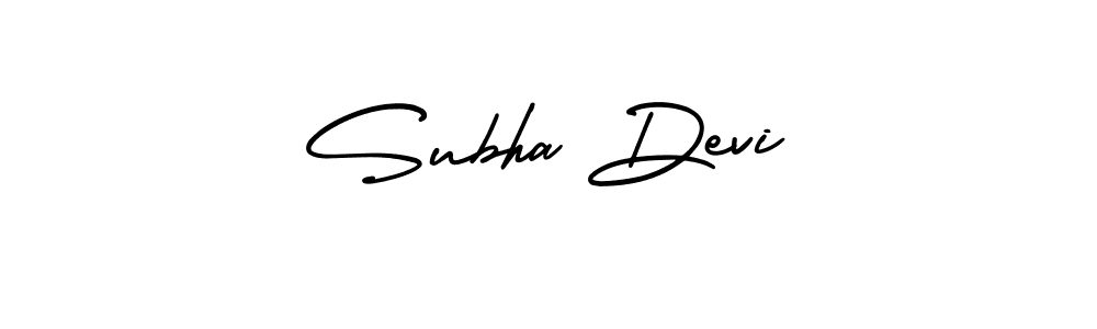 This is the best signature style for the Subha Devi name. Also you like these signature font (AmerikaSignatureDemo-Regular). Mix name signature. Subha Devi signature style 3 images and pictures png