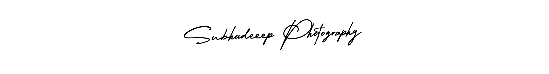 Subhadeeep Photography stylish signature style. Best Handwritten Sign (AmerikaSignatureDemo-Regular) for my name. Handwritten Signature Collection Ideas for my name Subhadeeep Photography. Subhadeeep Photography signature style 3 images and pictures png