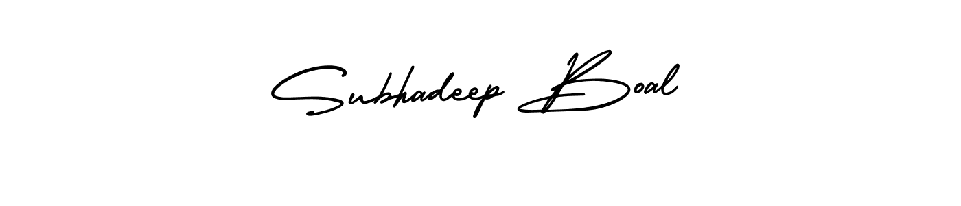 Also we have Subhadeep Boal name is the best signature style. Create professional handwritten signature collection using AmerikaSignatureDemo-Regular autograph style. Subhadeep Boal signature style 3 images and pictures png