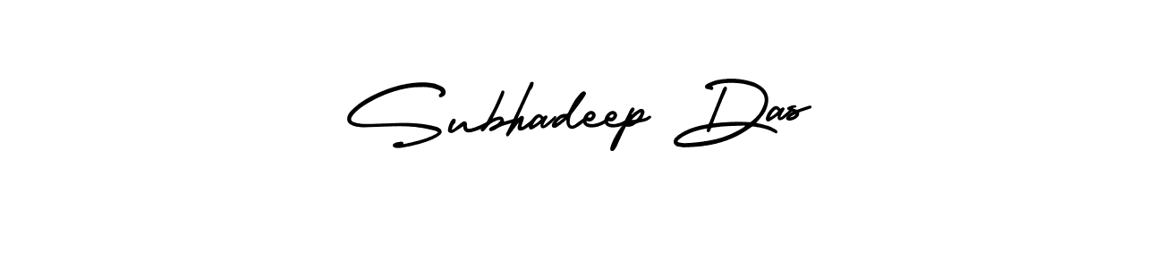 Use a signature maker to create a handwritten signature online. With this signature software, you can design (AmerikaSignatureDemo-Regular) your own signature for name Subhadeep Das. Subhadeep Das signature style 3 images and pictures png