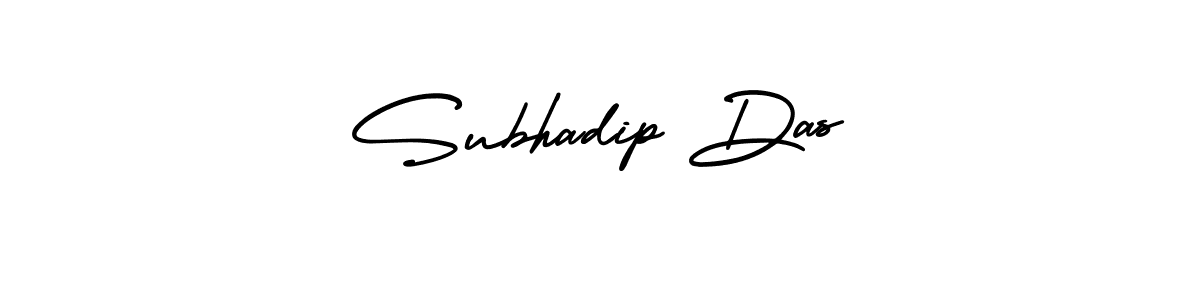 Use a signature maker to create a handwritten signature online. With this signature software, you can design (AmerikaSignatureDemo-Regular) your own signature for name Subhadip Das. Subhadip Das signature style 3 images and pictures png