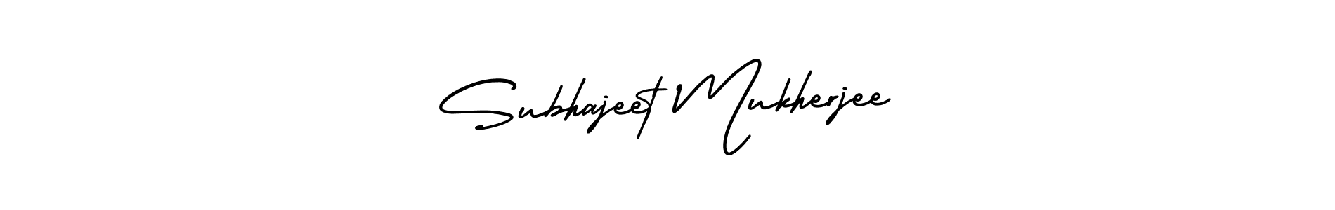 Make a short Subhajeet Mukherjee signature style. Manage your documents anywhere anytime using AmerikaSignatureDemo-Regular. Create and add eSignatures, submit forms, share and send files easily. Subhajeet Mukherjee signature style 3 images and pictures png