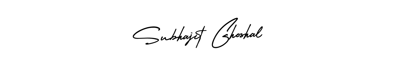Create a beautiful signature design for name Subhajit Ghoshal. With this signature (AmerikaSignatureDemo-Regular) fonts, you can make a handwritten signature for free. Subhajit Ghoshal signature style 3 images and pictures png