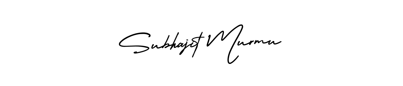 AmerikaSignatureDemo-Regular is a professional signature style that is perfect for those who want to add a touch of class to their signature. It is also a great choice for those who want to make their signature more unique. Get Subhajit Murmu name to fancy signature for free. Subhajit Murmu signature style 3 images and pictures png