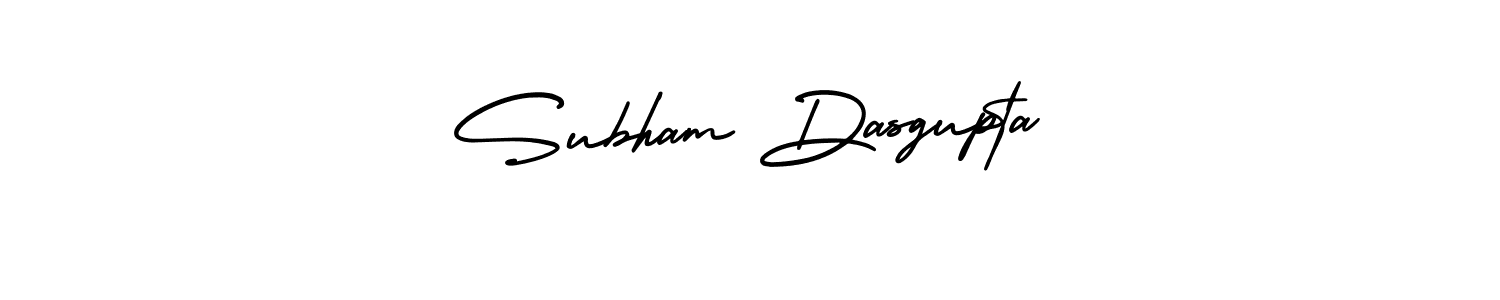 Similarly AmerikaSignatureDemo-Regular is the best handwritten signature design. Signature creator online .You can use it as an online autograph creator for name Subham Dasgupta. Subham Dasgupta signature style 3 images and pictures png