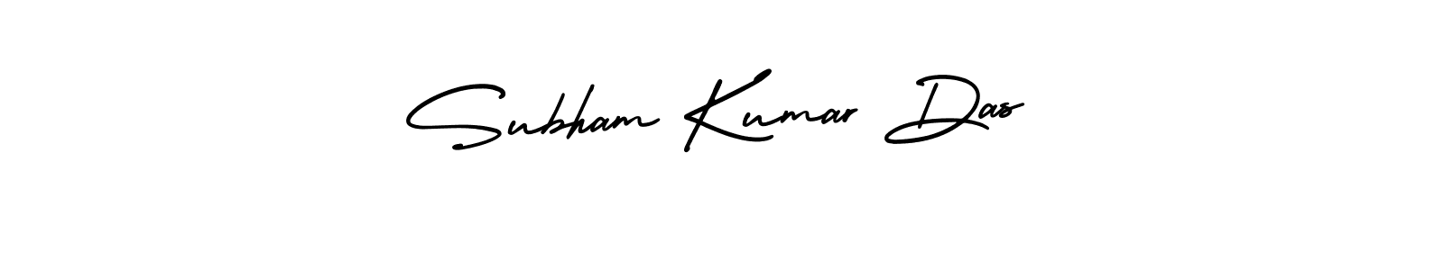 How to make Subham Kumar Das signature? AmerikaSignatureDemo-Regular is a professional autograph style. Create handwritten signature for Subham Kumar Das name. Subham Kumar Das signature style 3 images and pictures png