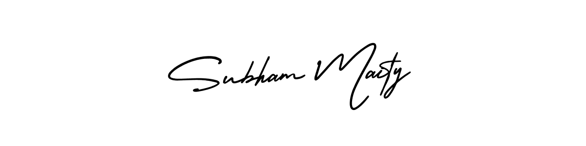 See photos of Subham Maity official signature by Spectra . Check more albums & portfolios. Read reviews & check more about AmerikaSignatureDemo-Regular font. Subham Maity signature style 3 images and pictures png