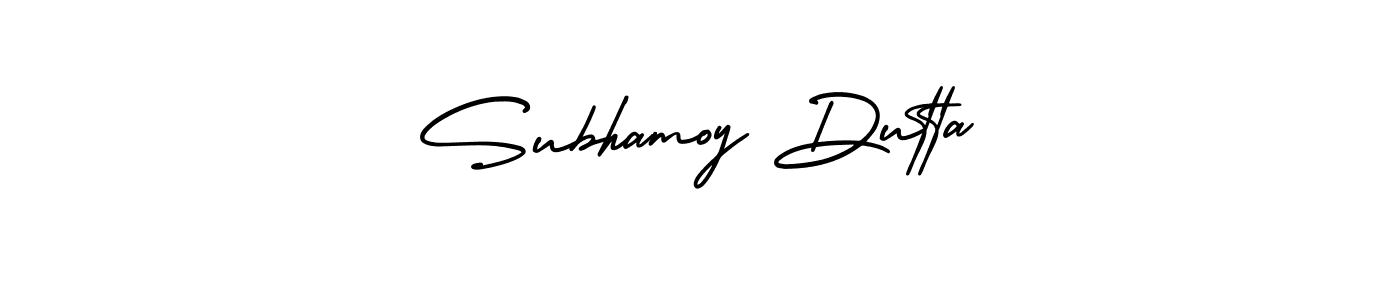 Also You can easily find your signature by using the search form. We will create Subhamoy Dutta name handwritten signature images for you free of cost using AmerikaSignatureDemo-Regular sign style. Subhamoy Dutta signature style 3 images and pictures png