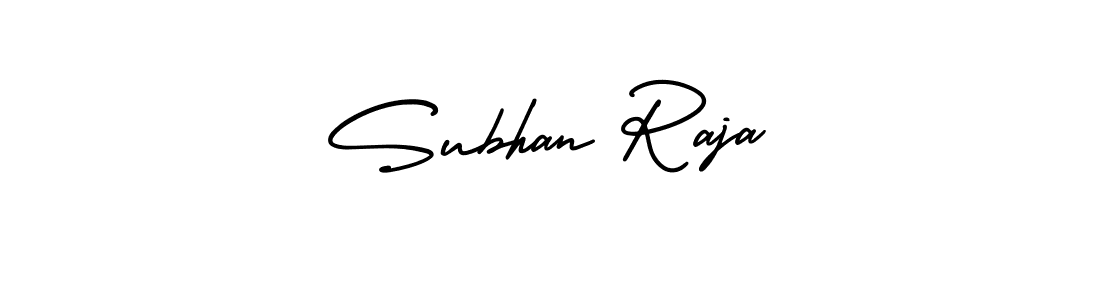 if you are searching for the best signature style for your name Subhan Raja. so please give up your signature search. here we have designed multiple signature styles  using AmerikaSignatureDemo-Regular. Subhan Raja signature style 3 images and pictures png