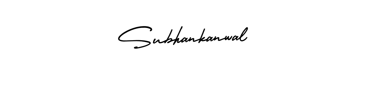 Also we have Subhankanwal name is the best signature style. Create professional handwritten signature collection using AmerikaSignatureDemo-Regular autograph style. Subhankanwal signature style 3 images and pictures png