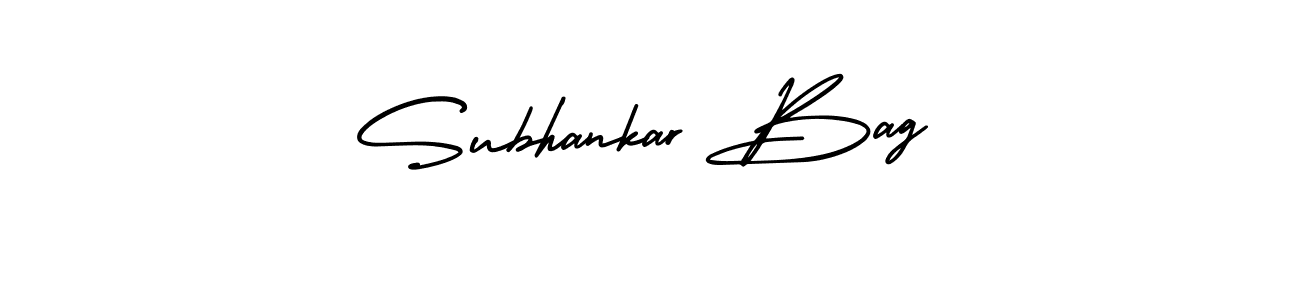 How to make Subhankar Bag signature? AmerikaSignatureDemo-Regular is a professional autograph style. Create handwritten signature for Subhankar Bag name. Subhankar Bag signature style 3 images and pictures png