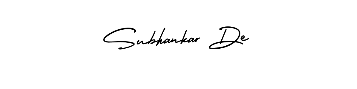 Use a signature maker to create a handwritten signature online. With this signature software, you can design (AmerikaSignatureDemo-Regular) your own signature for name Subhankar De. Subhankar De signature style 3 images and pictures png