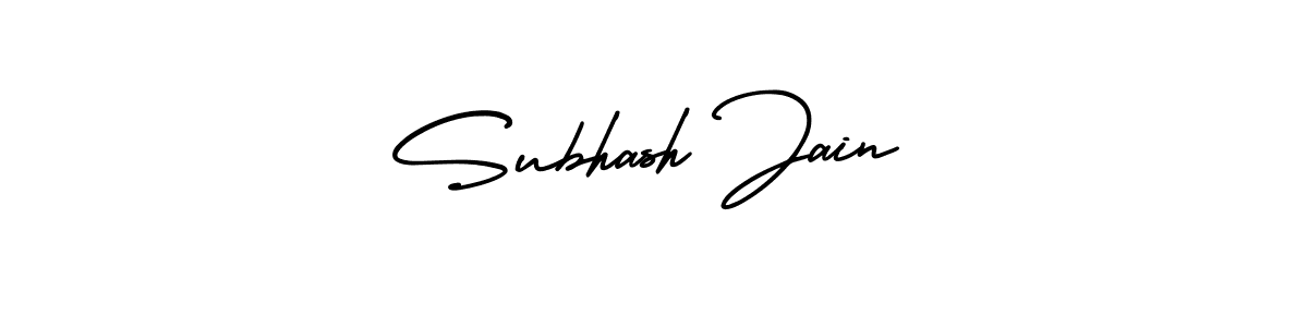 How to make Subhash Jain signature? AmerikaSignatureDemo-Regular is a professional autograph style. Create handwritten signature for Subhash Jain name. Subhash Jain signature style 3 images and pictures png