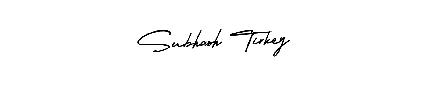 Make a beautiful signature design for name Subhash Tirkey. Use this online signature maker to create a handwritten signature for free. Subhash Tirkey signature style 3 images and pictures png