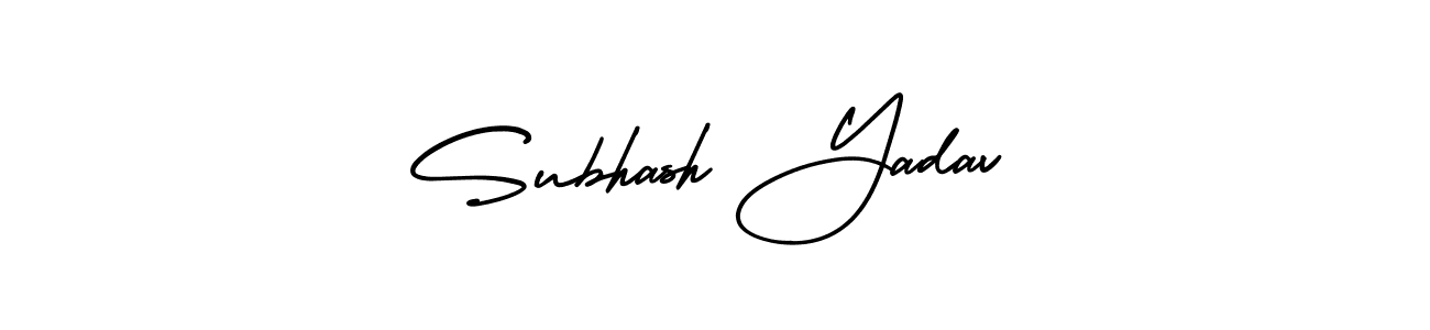 if you are searching for the best signature style for your name Subhash Yadav. so please give up your signature search. here we have designed multiple signature styles  using AmerikaSignatureDemo-Regular. Subhash Yadav signature style 3 images and pictures png