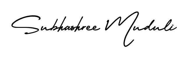 Looking for an artistic signature for Subhashree Muduli? The AmerikaSignatureDemo-Regular calligraphy style gives a sophisticated flow suitable for business cards and emails. Subhashree Muduli signature style 3 images and pictures png