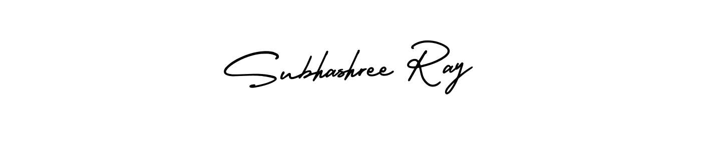Create a beautiful signature design for name Subhashree Ray. With this signature (AmerikaSignatureDemo-Regular) fonts, you can make a handwritten signature for free. Subhashree Ray signature style 3 images and pictures png