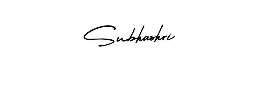How to make Subhashri signature? AmerikaSignatureDemo-Regular is a professional autograph style. Create handwritten signature for Subhashri name. Subhashri signature style 3 images and pictures png