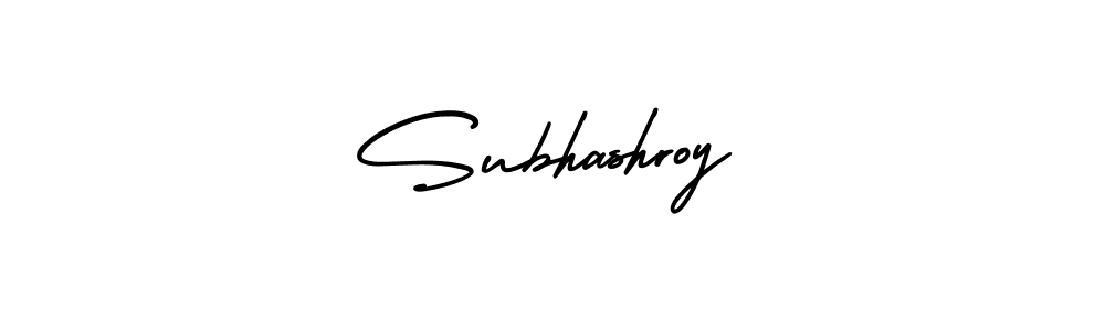 It looks lik you need a new signature style for name Subhashroy. Design unique handwritten (AmerikaSignatureDemo-Regular) signature with our free signature maker in just a few clicks. Subhashroy signature style 3 images and pictures png