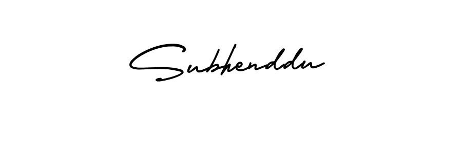 Create a beautiful signature design for name Subhenddu. With this signature (AmerikaSignatureDemo-Regular) fonts, you can make a handwritten signature for free. Subhenddu signature style 3 images and pictures png
