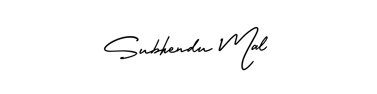 Create a beautiful signature design for name Subhendu Mal. With this signature (AmerikaSignatureDemo-Regular) fonts, you can make a handwritten signature for free. Subhendu Mal signature style 3 images and pictures png