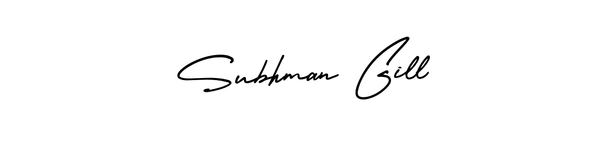 Use a signature maker to create a handwritten signature online. With this signature software, you can design (AmerikaSignatureDemo-Regular) your own signature for name Subhman Gill. Subhman Gill signature style 3 images and pictures png