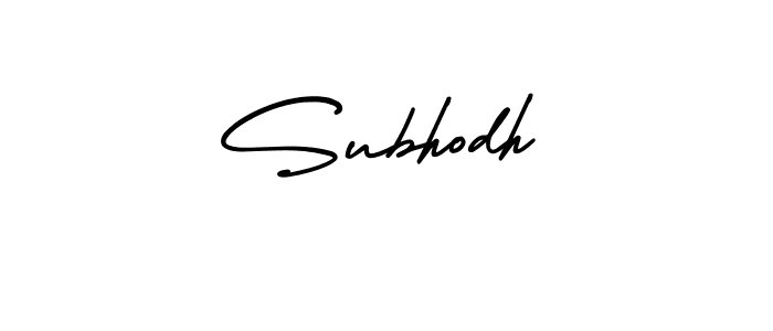 Similarly AmerikaSignatureDemo-Regular is the best handwritten signature design. Signature creator online .You can use it as an online autograph creator for name Subhodh. Subhodh signature style 3 images and pictures png