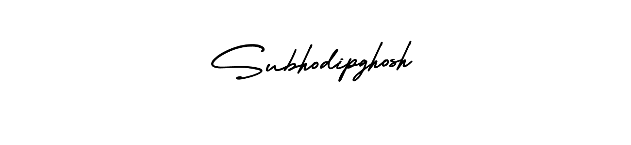 Use a signature maker to create a handwritten signature online. With this signature software, you can design (AmerikaSignatureDemo-Regular) your own signature for name Subhodipghosh. Subhodipghosh signature style 3 images and pictures png
