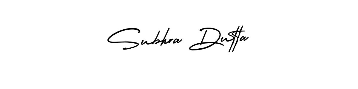 Make a beautiful signature design for name Subhra Dutta. Use this online signature maker to create a handwritten signature for free. Subhra Dutta signature style 3 images and pictures png