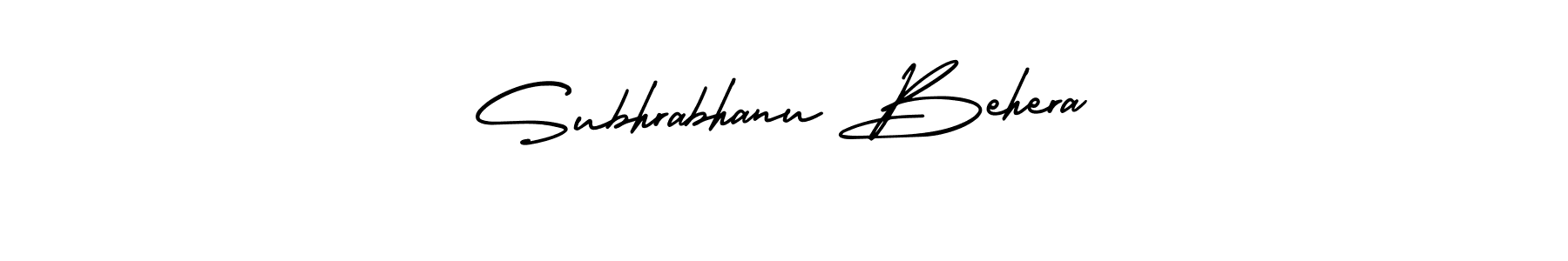 How to Draw Subhrabhanu Behera signature style? AmerikaSignatureDemo-Regular is a latest design signature styles for name Subhrabhanu Behera. Subhrabhanu Behera signature style 3 images and pictures png