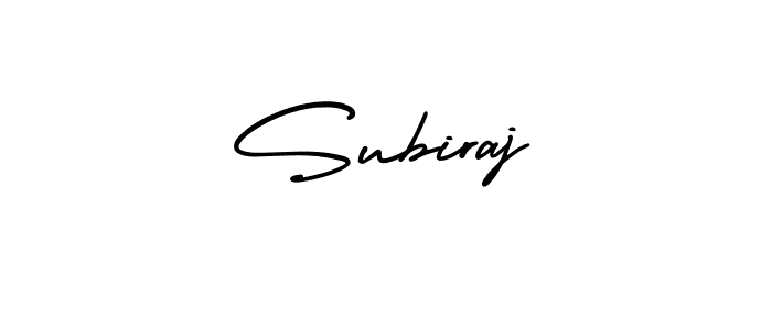 Also You can easily find your signature by using the search form. We will create Subiraj name handwritten signature images for you free of cost using AmerikaSignatureDemo-Regular sign style. Subiraj signature style 3 images and pictures png