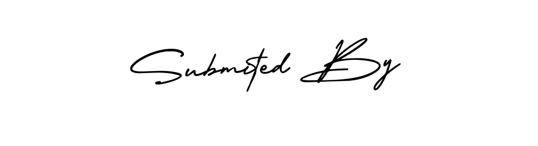 AmerikaSignatureDemo-Regular is a professional signature style that is perfect for those who want to add a touch of class to their signature. It is also a great choice for those who want to make their signature more unique. Get Submited By name to fancy signature for free. Submited By signature style 3 images and pictures png